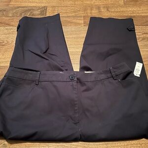 Talbots Women's Dark Navy Ankle Pants